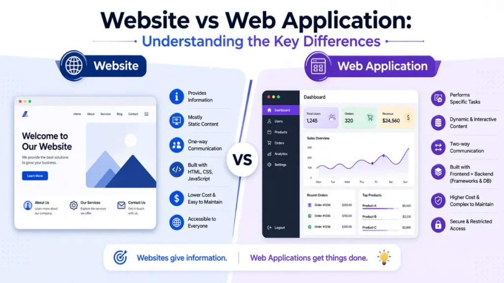 Untitled design 1 Website vs Web Application: Understanding the Key Differences